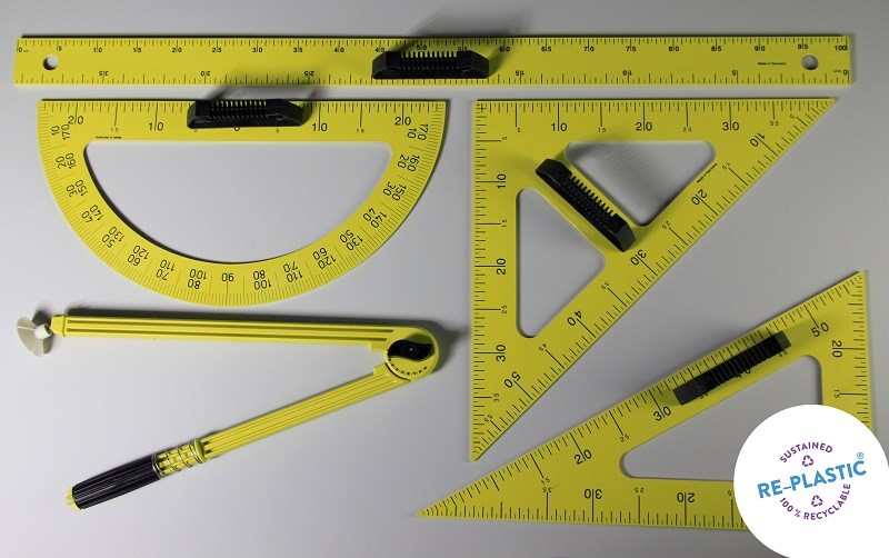 Magnetic Demo Black/White Board Kit Set Of 5