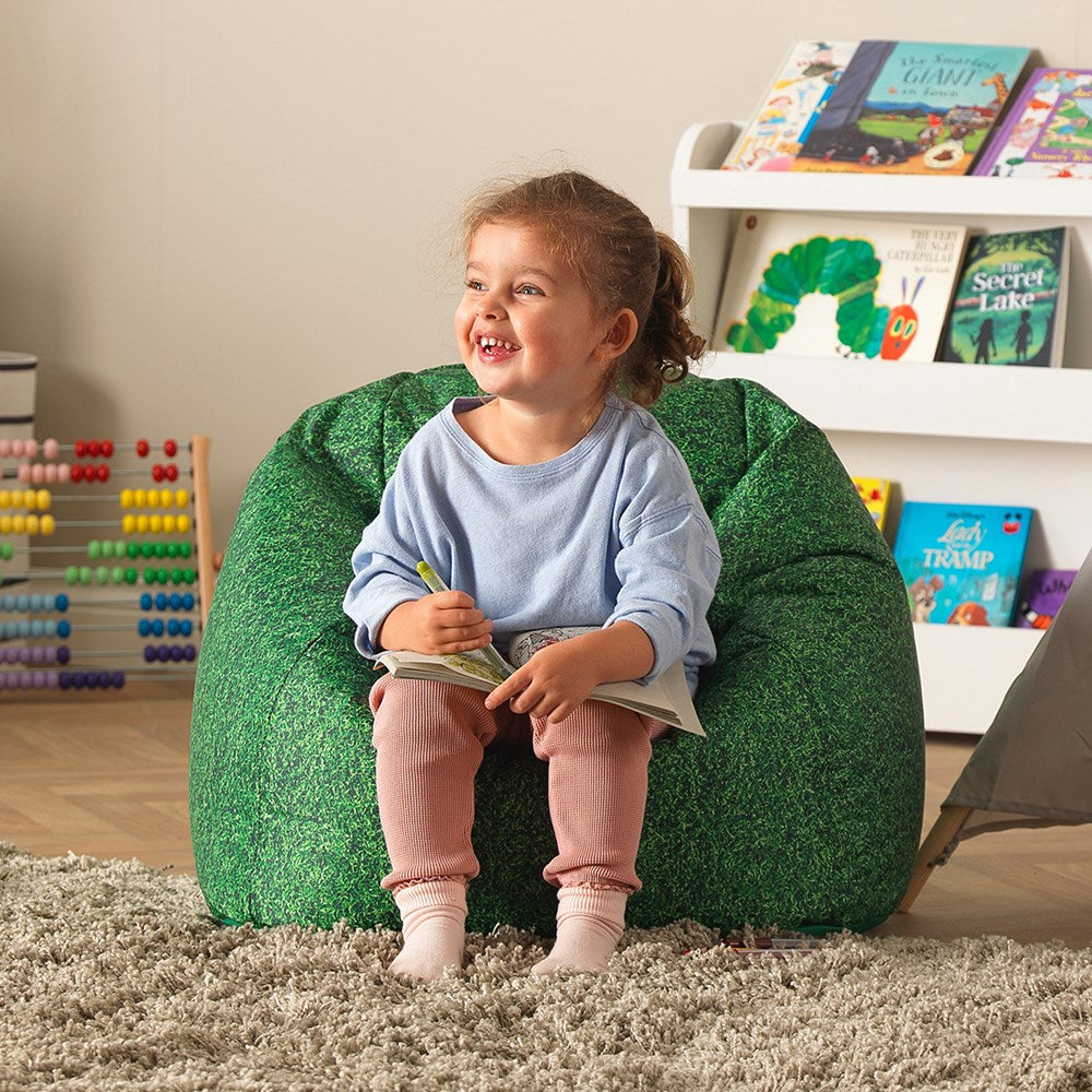 Eden Learning Nature Grass Print Bean Bag