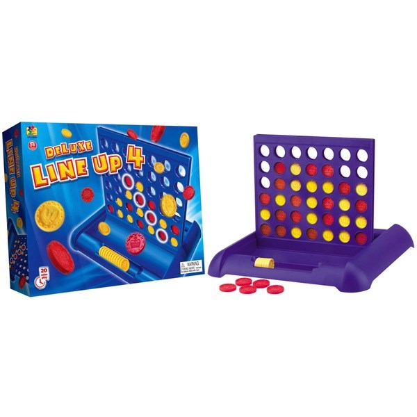 Deluxe Line Up 4 Game (Connect 4)