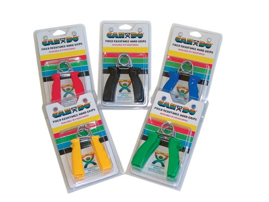 **Cando Fixed Hand Grip Exercisers 5 Pair Set