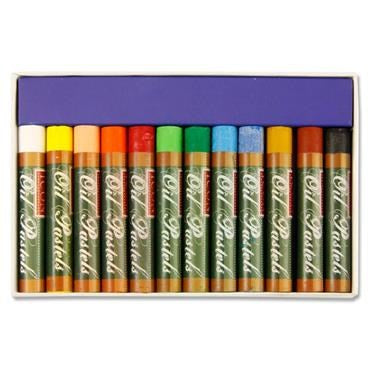 Icon Box 12 Professional Oil Pastels