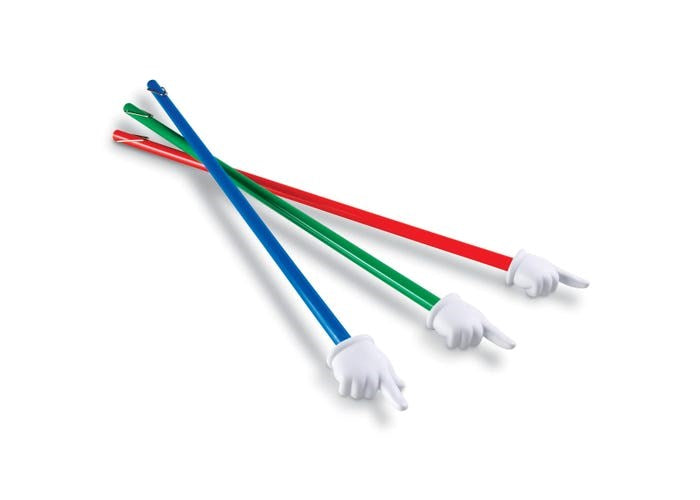 Learning Resources Extra Long Hand Pointers Set Of 3