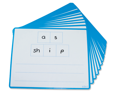 **A4 Phonics Write 'N' Wipe Boards