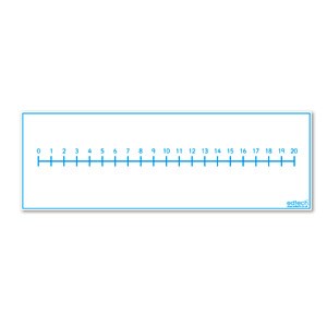 Double Sided Write 'N' Wipe Number Lines Pack Of 30
