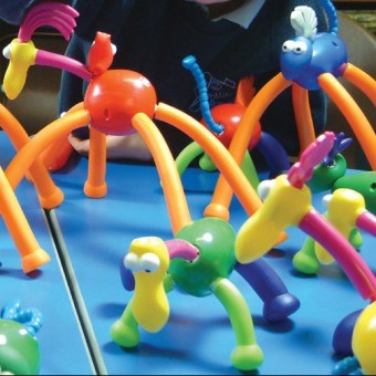 **Crazy Creatures 66Pc Set With Workcards