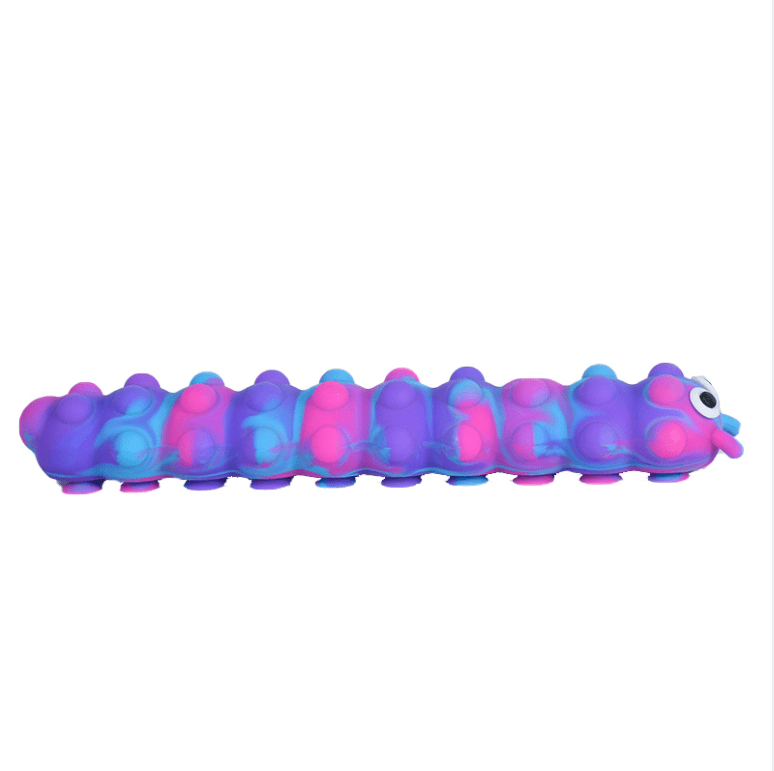 3D Push Pop Suction Caterpillar With Light - ABC School Supplies