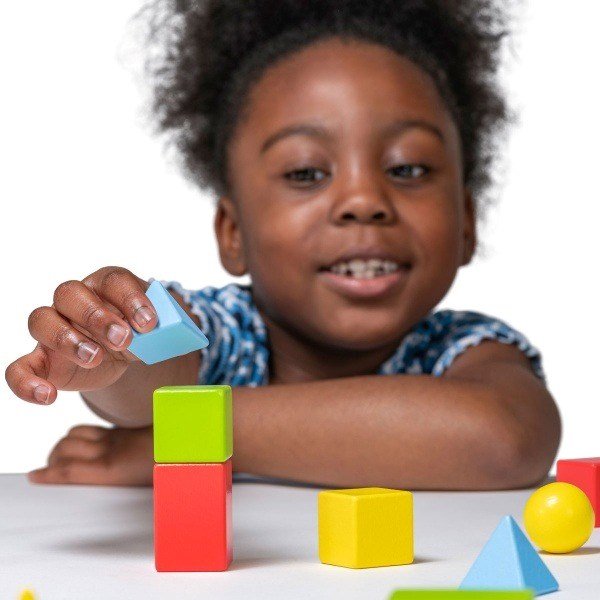 3D Wooden Shapes - ABC School Supplies