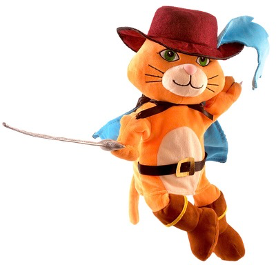 Puss In Boots Hand/Finger Puppets