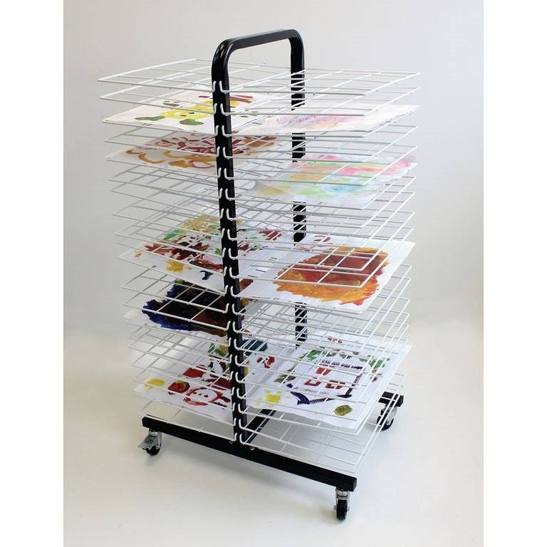 40 Shelf Mobile Drying Rack - Large - ABC School Supplies