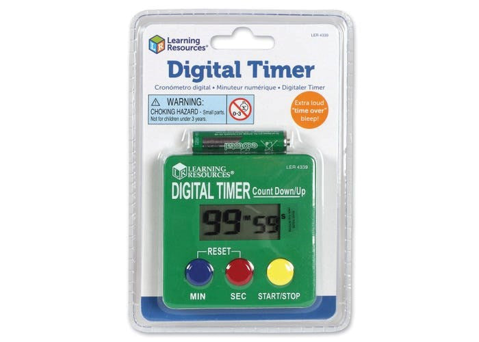 **Learning Resources Learning Resources Digital Timer Count Down/Up