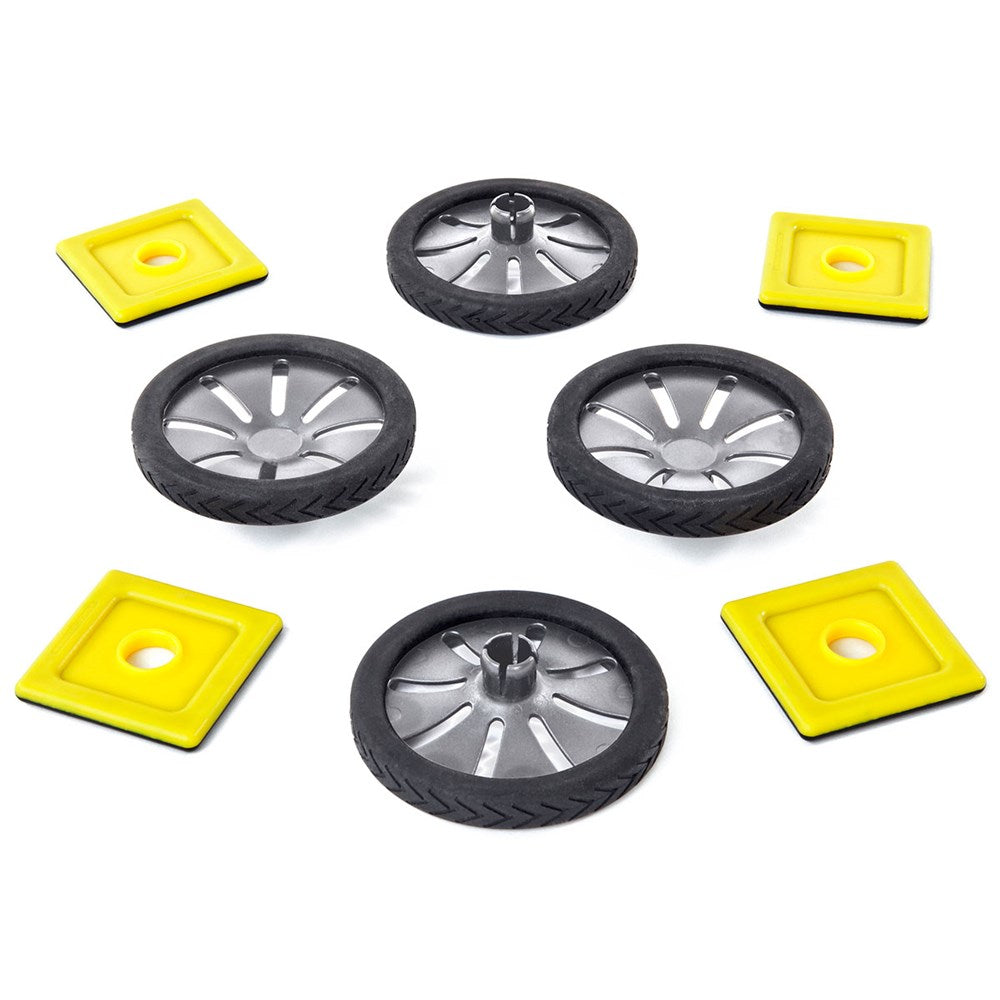 Magnetic Polydron Add On Wheels Kit