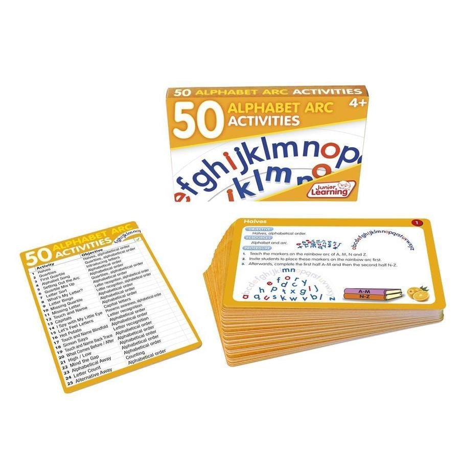 50 Alphabet Arc Activities - ABC School Supplies