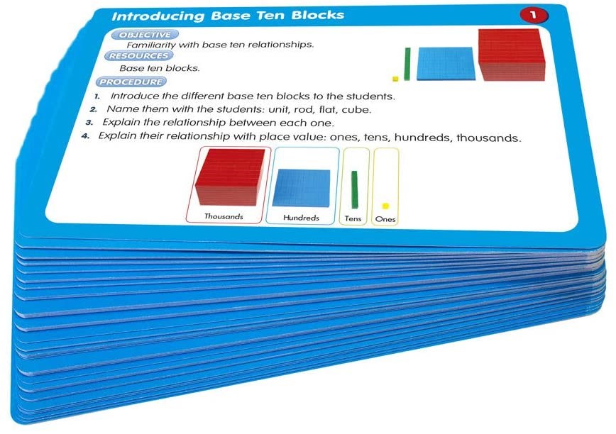50 Base Ten Activity Cards