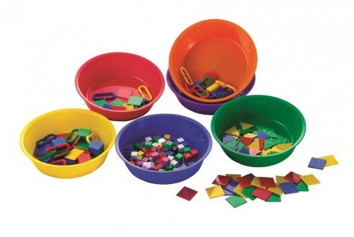 Edx Coloured Sorting Bowls 15Cm Pack Of 6