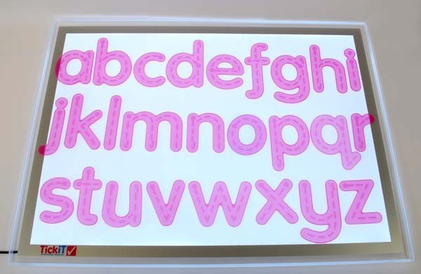 Silishapes® Trace Alphabet