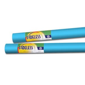Fadeless Display Rolls 1.2M X 3.7M Sky Blue