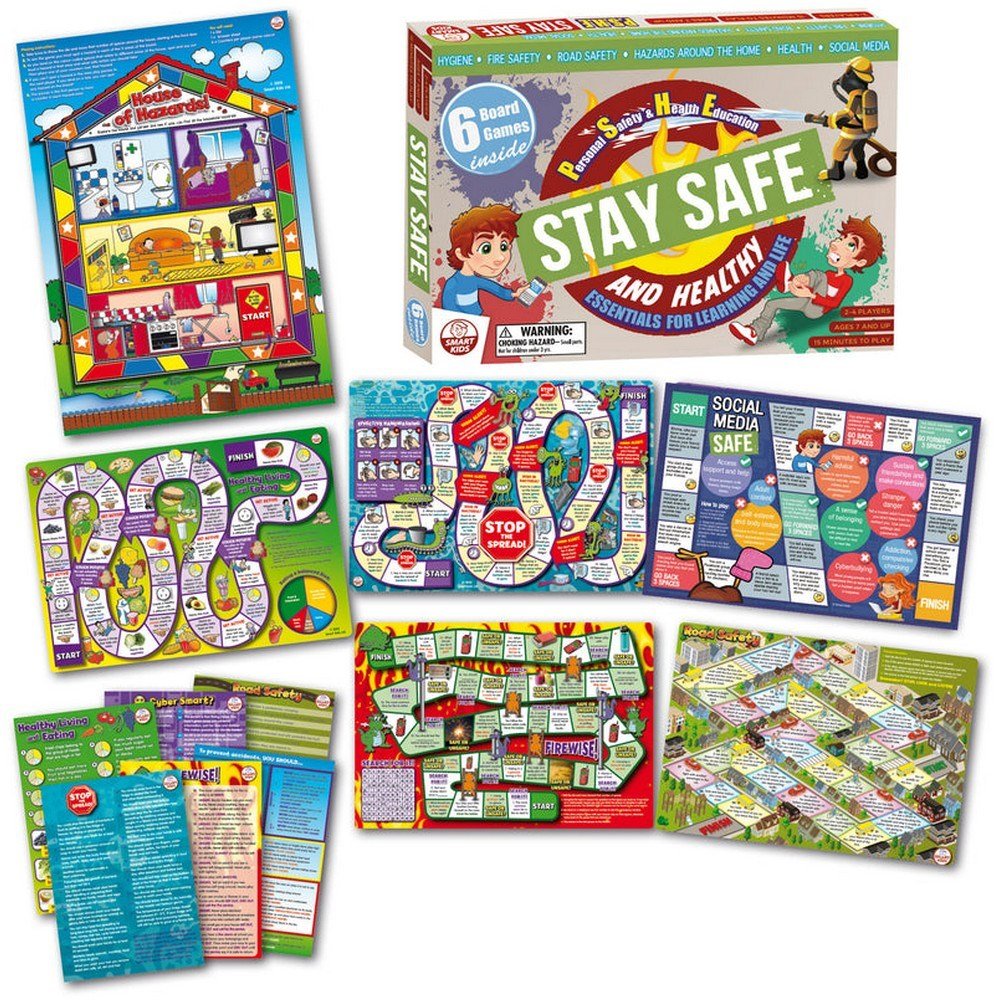 6 Personal, Health, Well Being And Saftey Games - ABC School Supplies