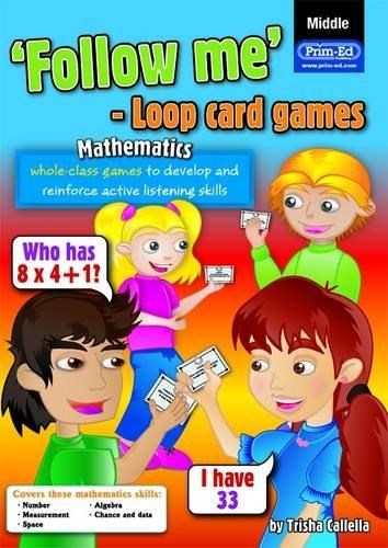 Follow Me! Loop Card Games Maths - Middle Primary