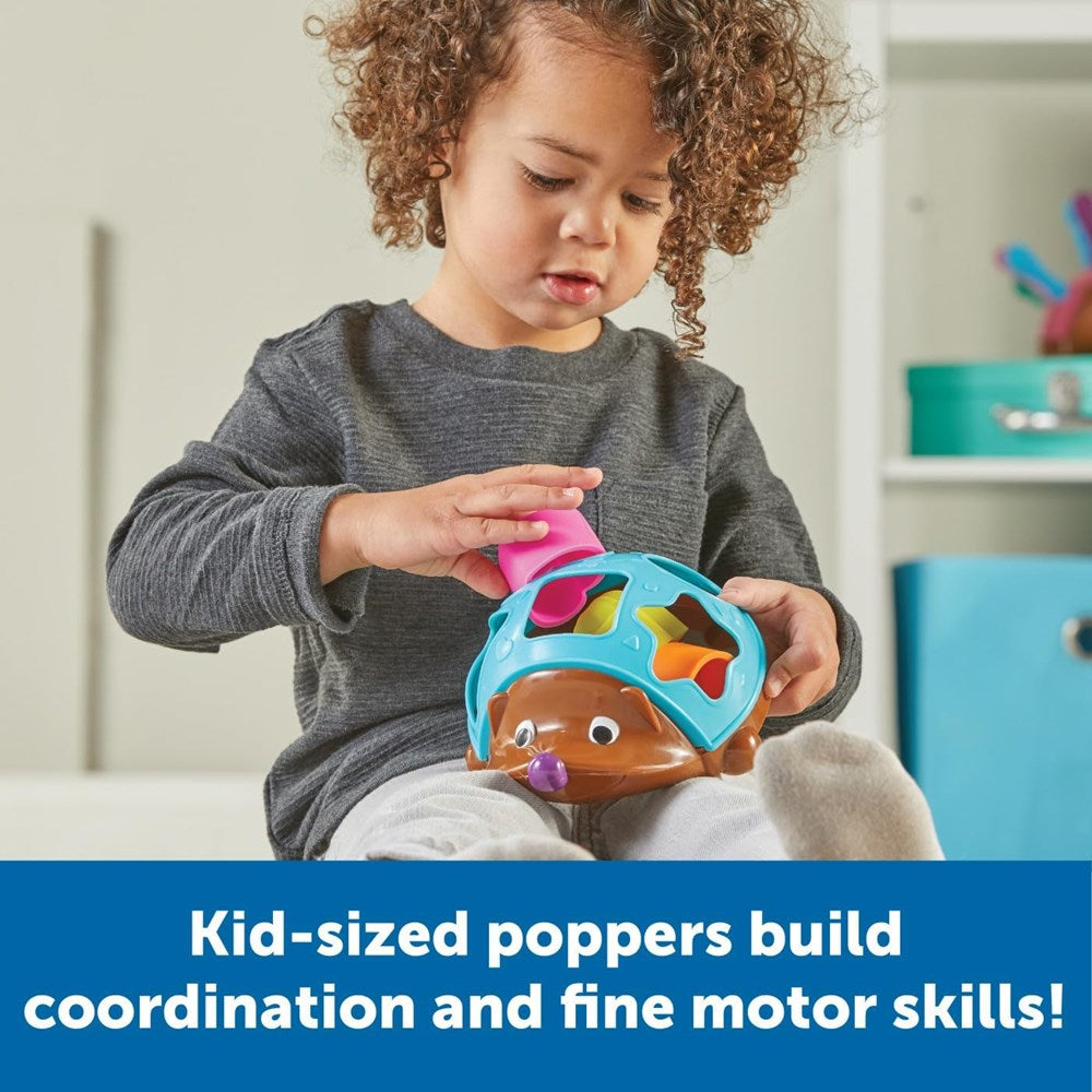 Learning Resources Spike The Fine Motor Hedgehog® Poppin Shapes Sorter