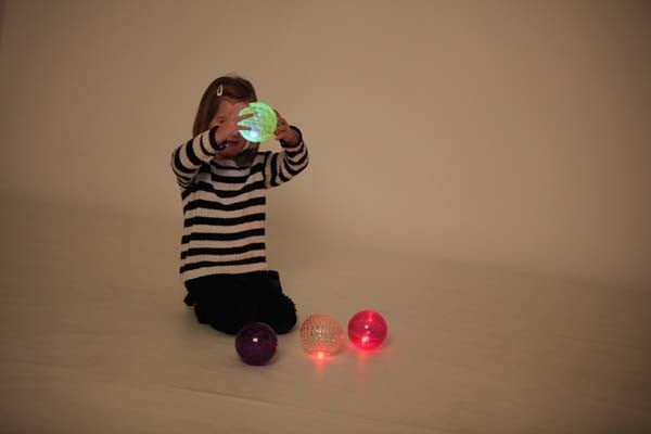 Sensory Flashing Balls (Textured)