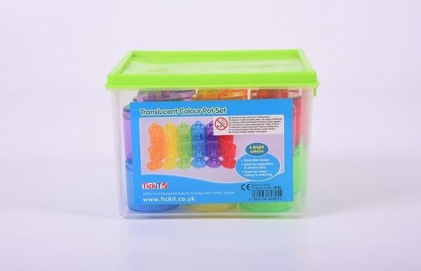 Translucent Colour Pot Set