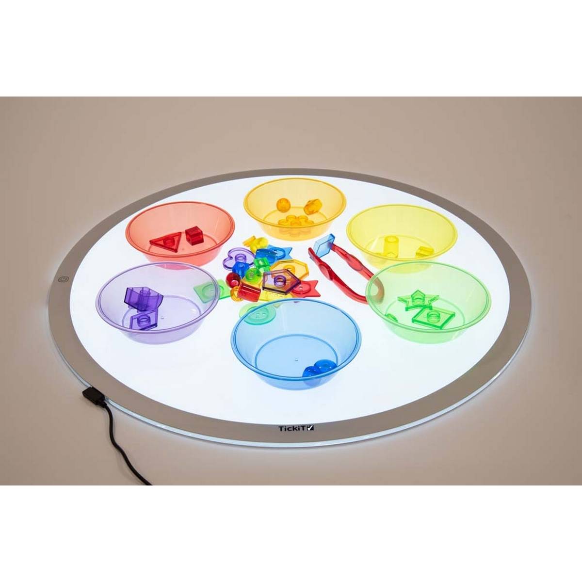 Translucent Colour Sorting Bowls