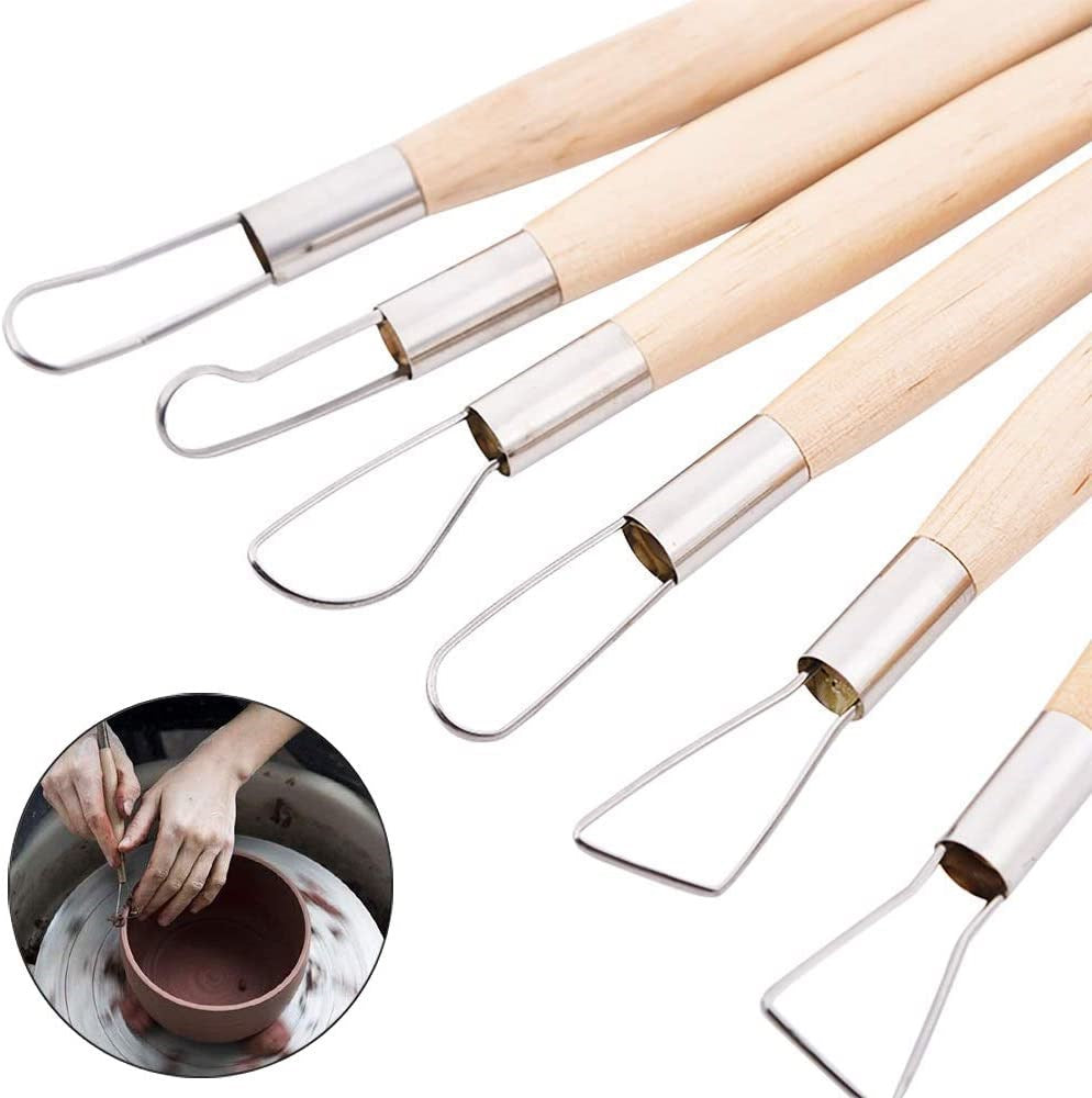 Jakar Pottery Tools - Wire End Tools Set Of 10
