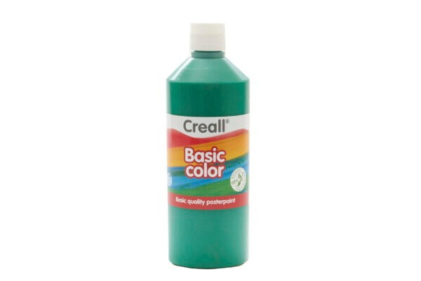 Creall Poster Paint 500Ml Dark Green