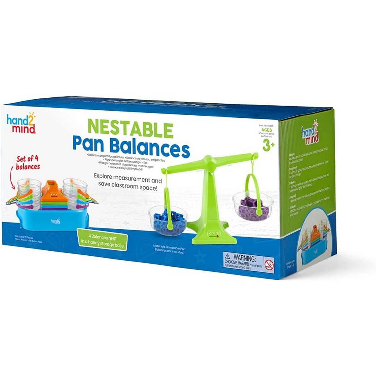 Nestable Pan Balances