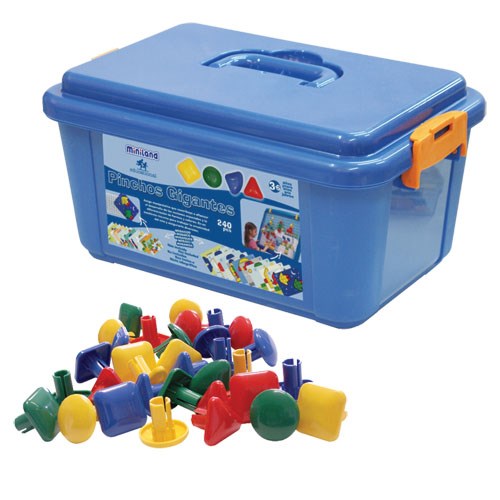 Miniland Superpegs School Value Set