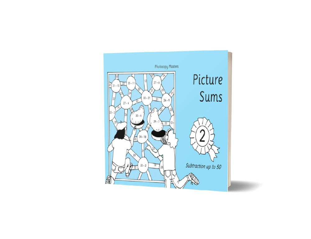 Picture Sums: Book 2: Subtraction Up to 50