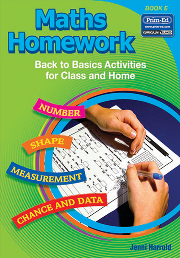 Maths Homework Book E