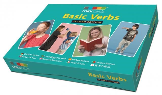 Colorcards: Basic Verbs