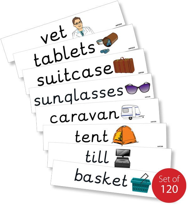 **Aistear English Activities Flashcards - Set Of 120
