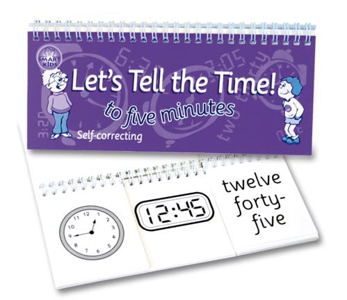 **Let's Tell The Time - 5 Minutes Flip Book
