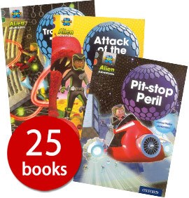 **Oxford Project X Alien Adventures: Series 2 Collection - 25 Books Collection