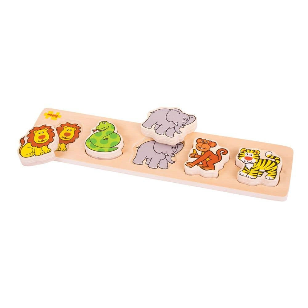 Chunky Lift And Match Safari Puzzle
