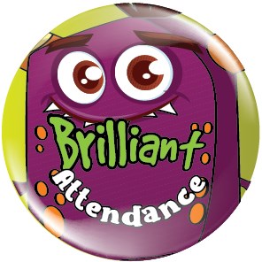 **Brilliant Attendance Badges