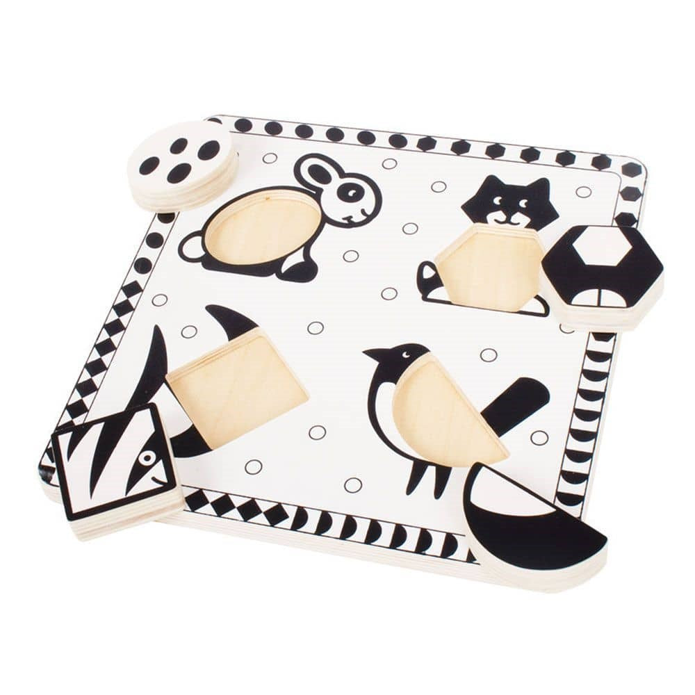 Pets Black And White Puzzle