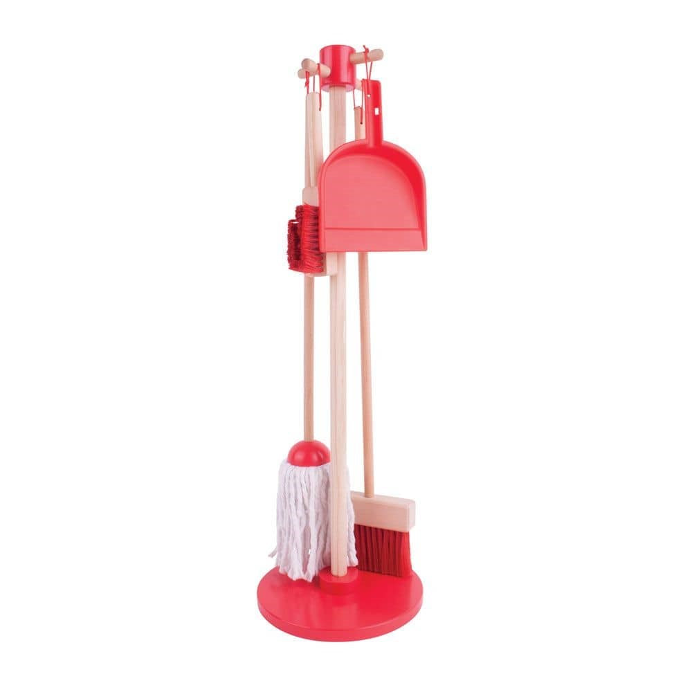 Bigjigs Cleaning Set (Red)
