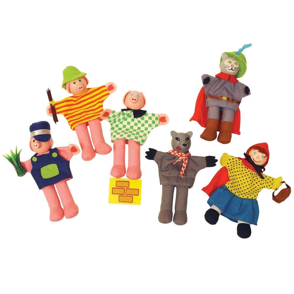 Red Riding Hood Finger Puppets