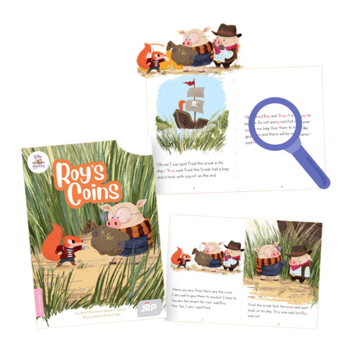 BiDee Phonics Decodable Readers Series 2 Phase 2