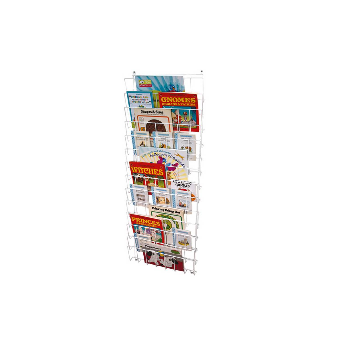 Vertical Wall Book Rack