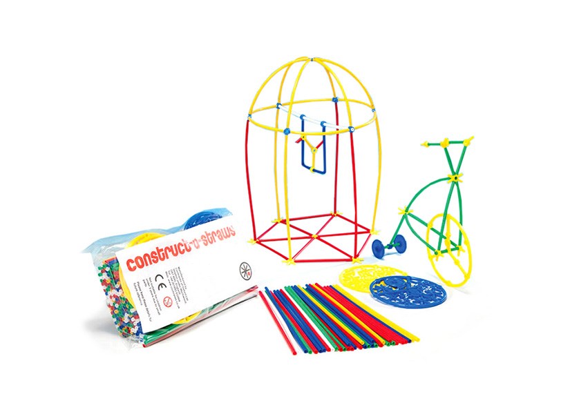 **Construct-O-Straws Set Of 180 Plus Accesories