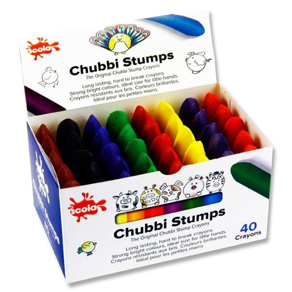 Scola Chubbi Stumps Box Of 40