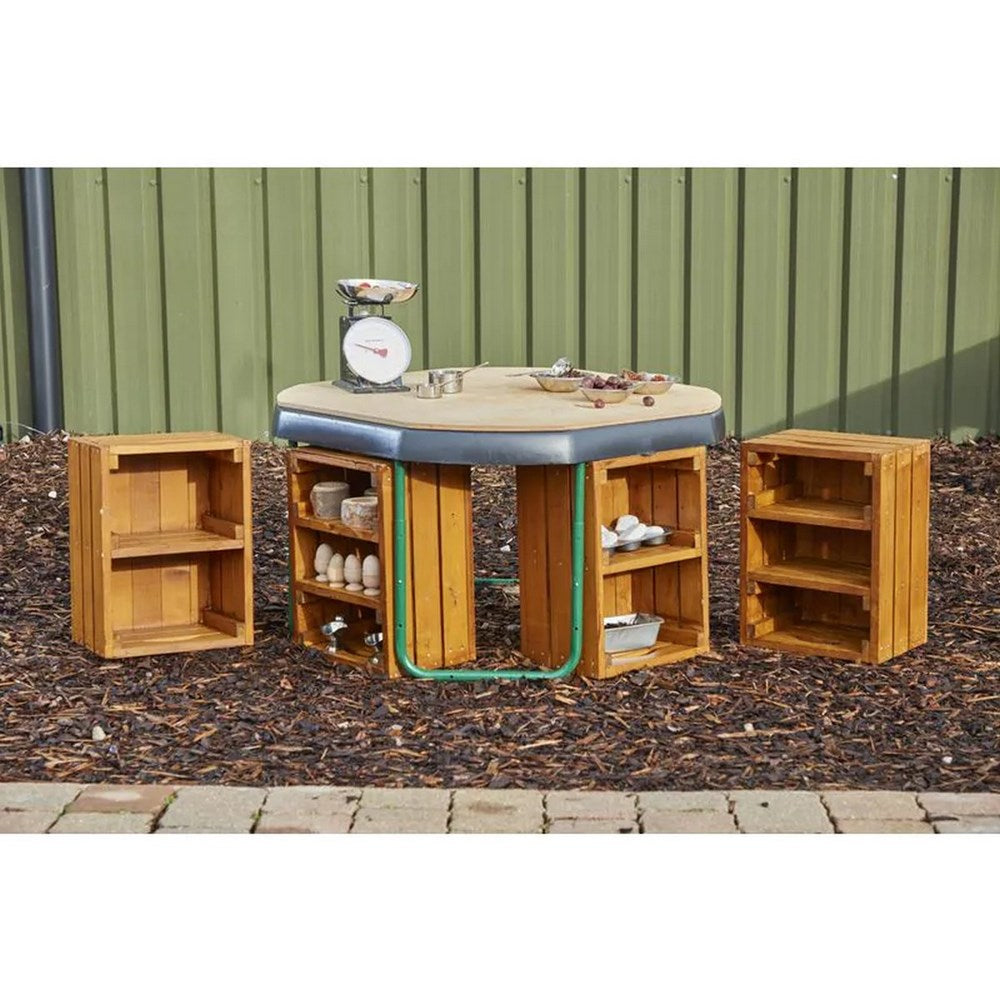 Outdoor Tuff Play TrayShelves 4Pk