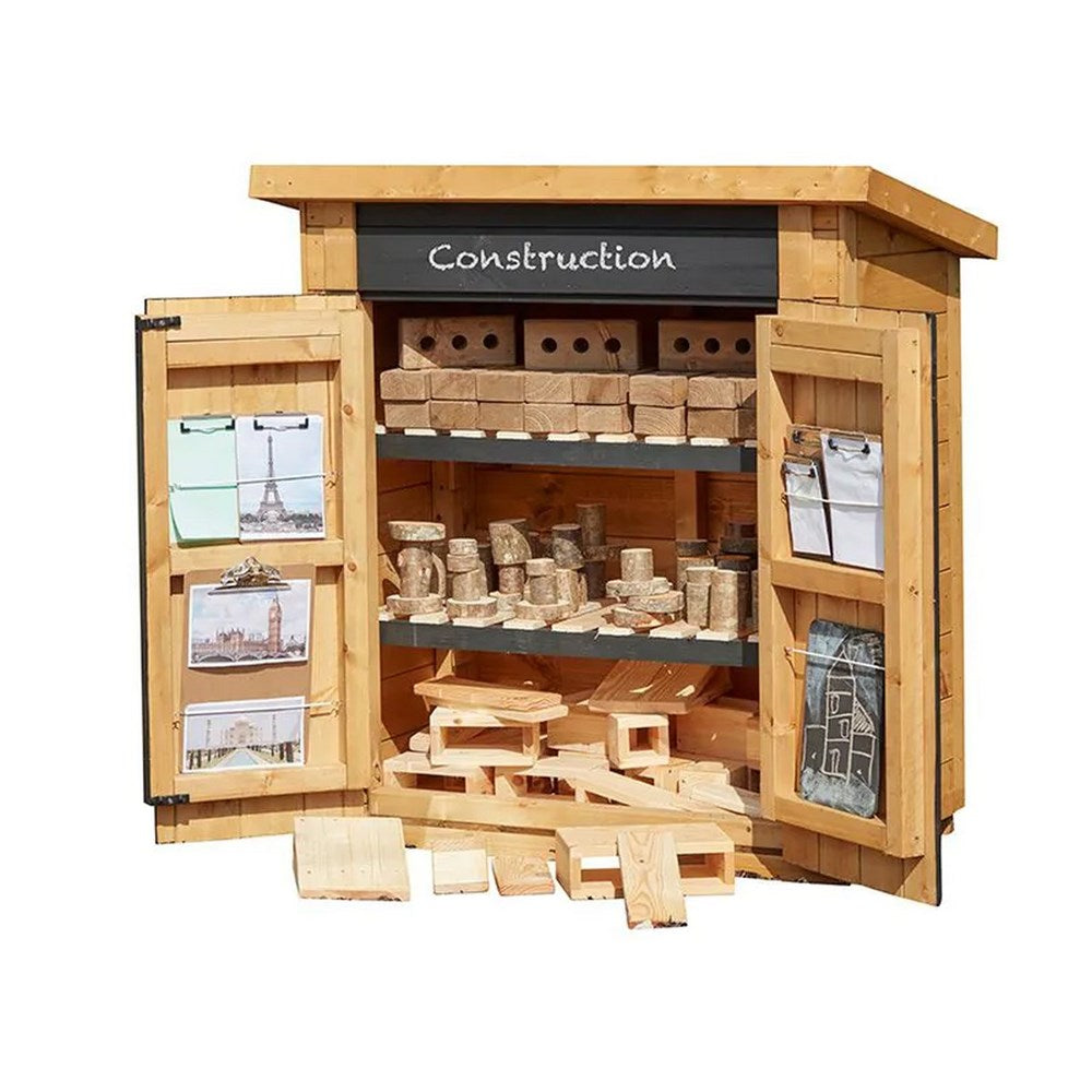 Cosy Construction Toddler Shed