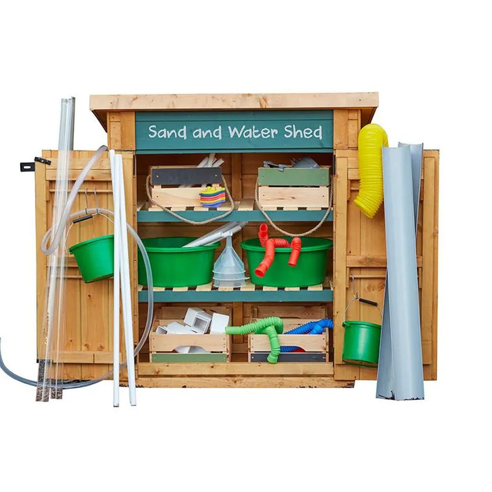 Cosy Sand & Water Toddler Shed