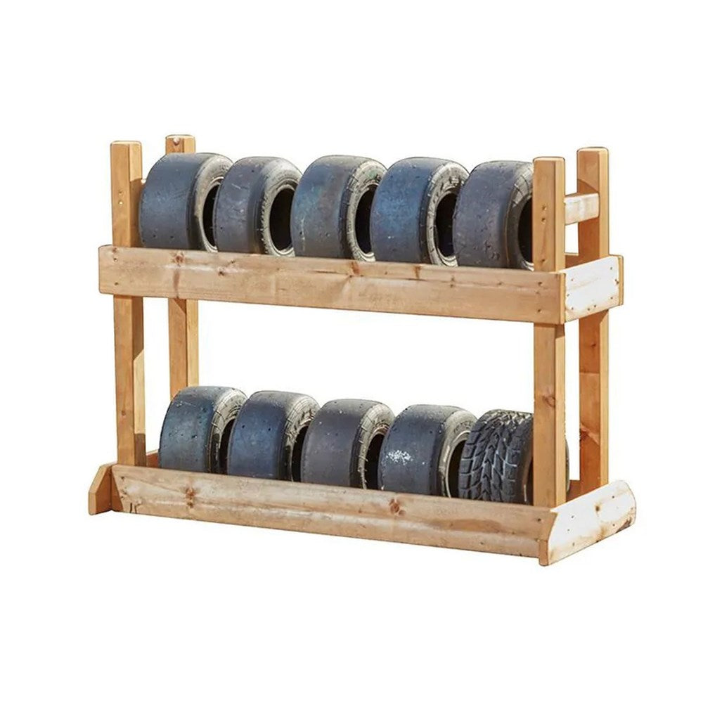 Cosy Wooden Mini Tyre Stand