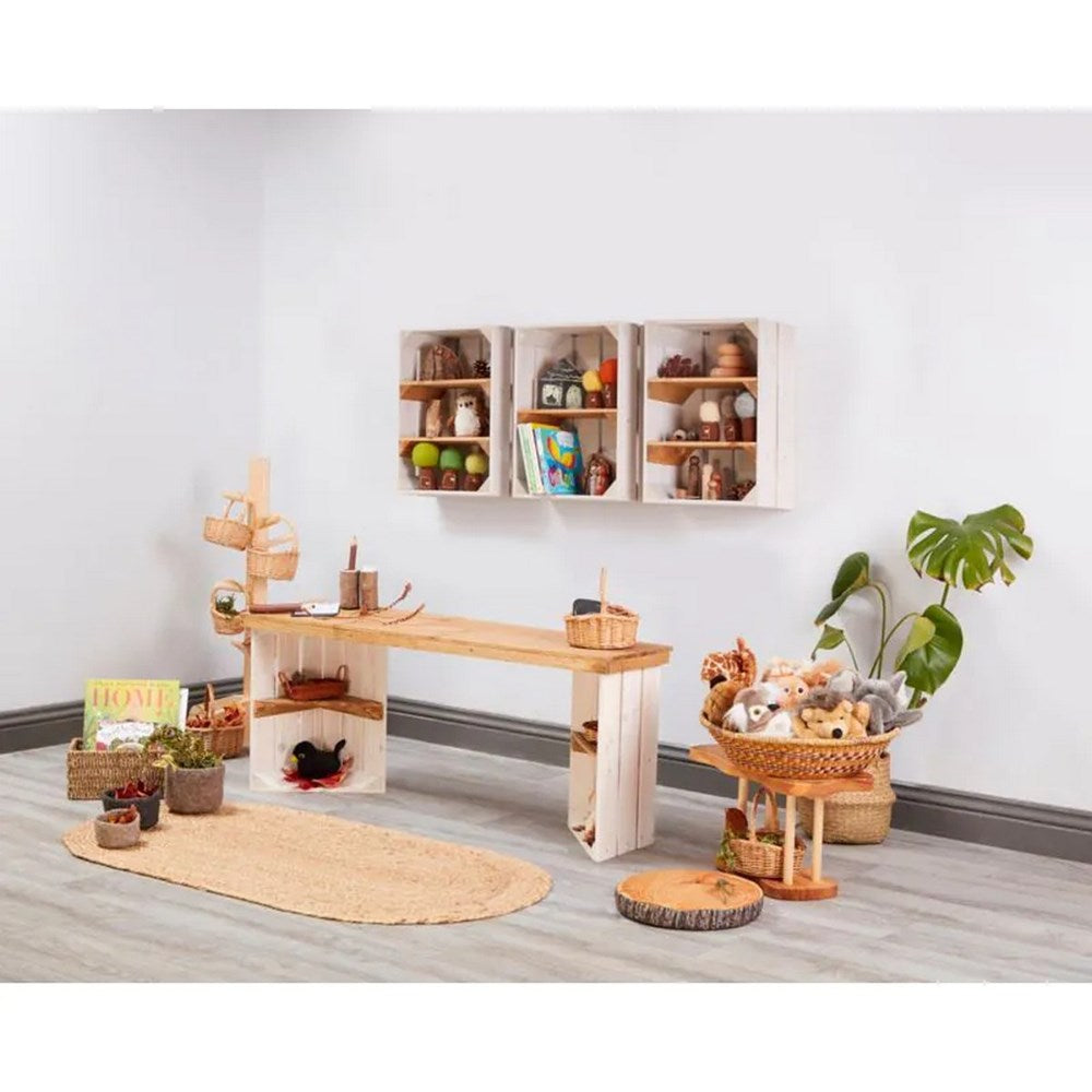 Cosy Two Toned Slim Crates 3Pk